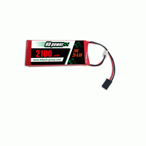 HD POWER 2100mAh 20C 2S 6.6V LiFe μπαταρία για δέκτη&αναμεταδότη